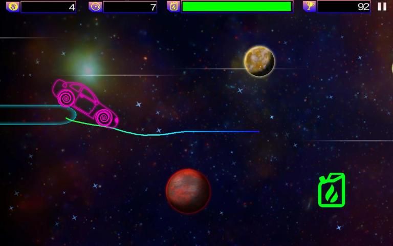 Galaxy Draw Run स्क्रीनशॉट 1