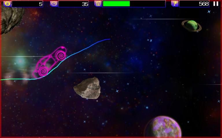 Galaxy Draw Run स्क्रीनशॉट 4