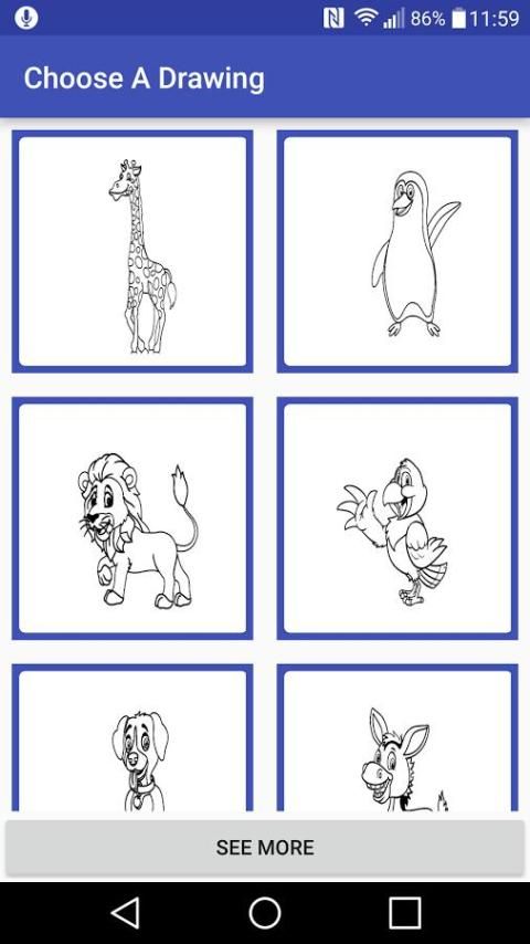 Color-It! - Animal Coloring 3 تصوير الشاشة