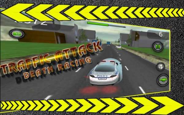 Trafic Attack Death Racing screenshot 2