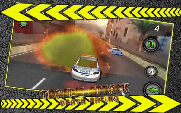 Trafic Attack Death Racing screenshot 1