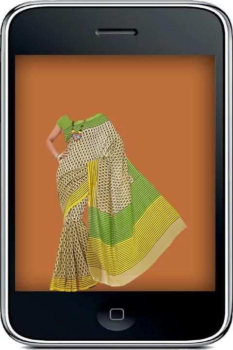 Woman Saree Style Photo 4 تصوير الشاشة