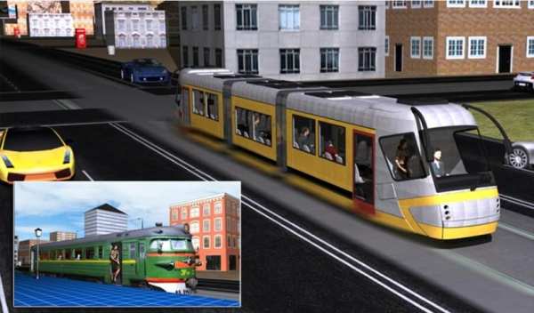 Tourist Tram Driving Simulator screenshot 2