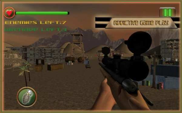 Operasi Desert Sniper 3D screenshot 4