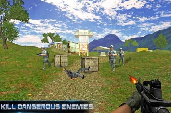 Tentara mogok sniper hutan screenshot 8