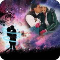 Kissing Photo Frame