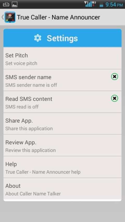 Truecaller - name announcer скриншот 2
