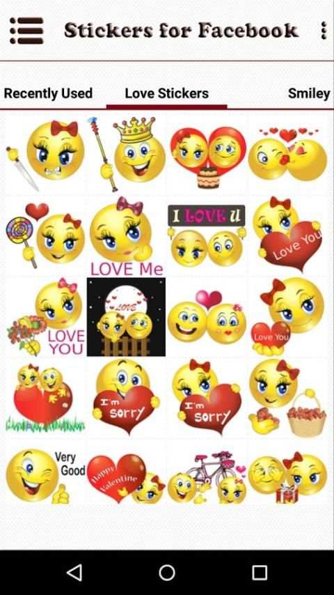 Stickers for Facebook screenshot 5