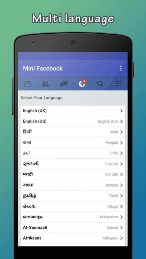 Lite Facebook screenshot 2
