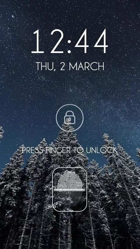 Fingerprint LockScreen Prank 3 تصوير الشاشة