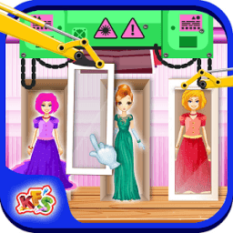 Girls Barbie Doll Factory icon