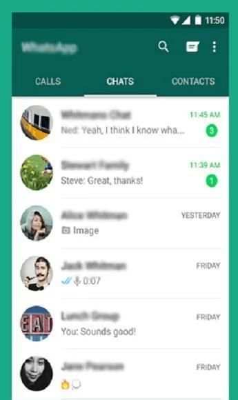 Old Version For whatsapp prank screenshot 1