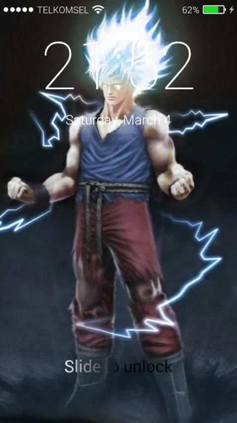 Super Goku Lock Screen screenshot 6
