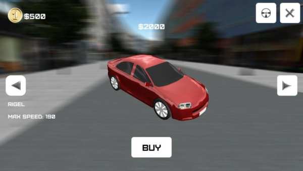Thunder City Car Racing скриншот 1