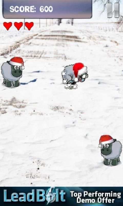 Tap Sheep Christmas Edition screenshot 4