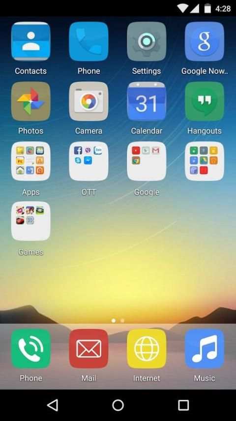 Tema iPhone 8Os screenshot 3