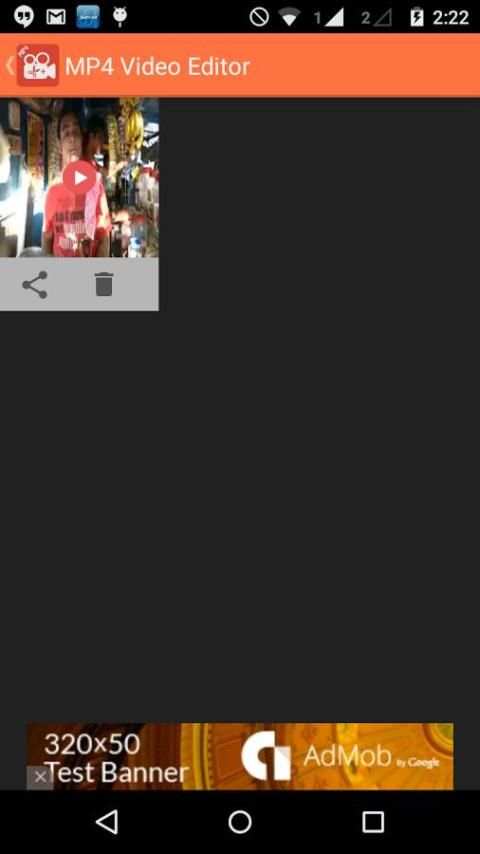Video Editor स्क्रीनशॉट 1