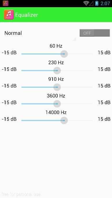 Ares Mp3 - Music Player screenshot 1