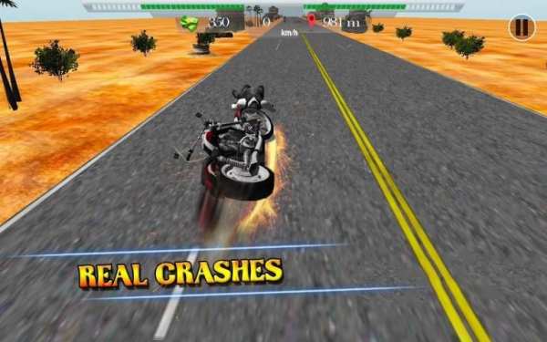 Bike Kick Racing Game 3D स्क्रीनशॉट 1