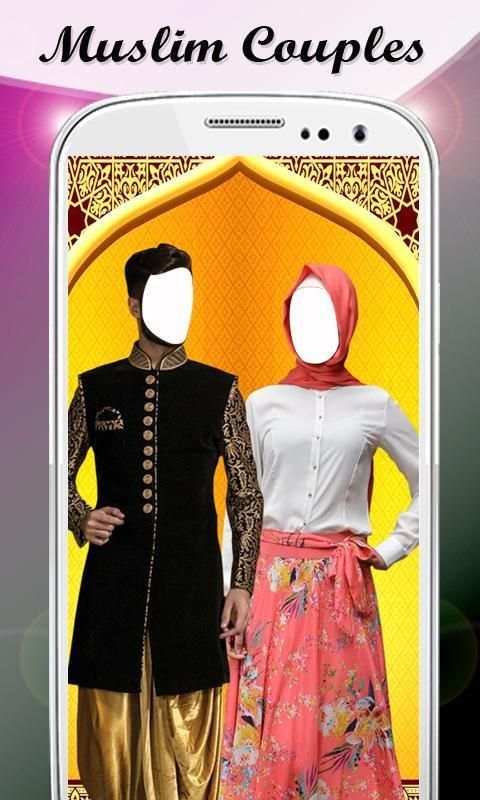 Couple Muslim Photo Suit स्क्रीनशॉट 2