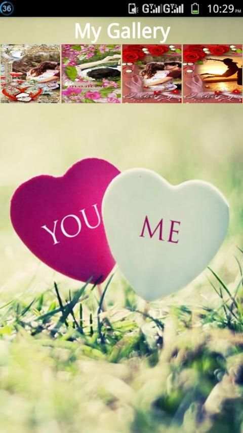 Love Photo Frame स्क्रीनशॉट 1