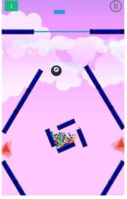 Mini bounce ball screenshot 1
