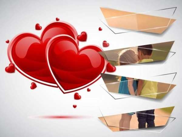 3D Love Photo Frame screenshot 3