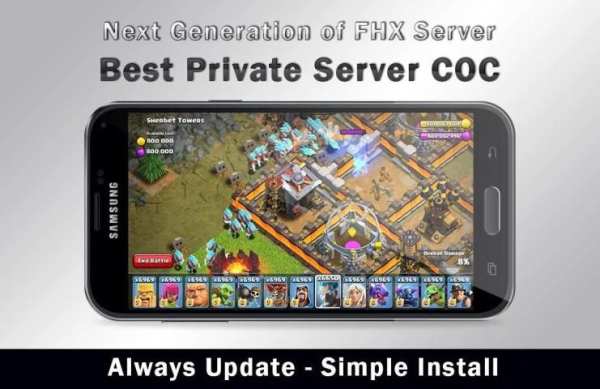 Clash Of Lights FHX COC Server screenshot 5