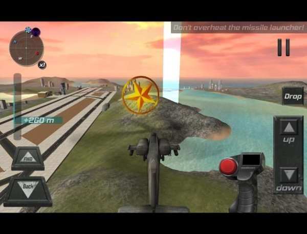 Helicopter 3D flight sim 2 स्क्रीनशॉट 4