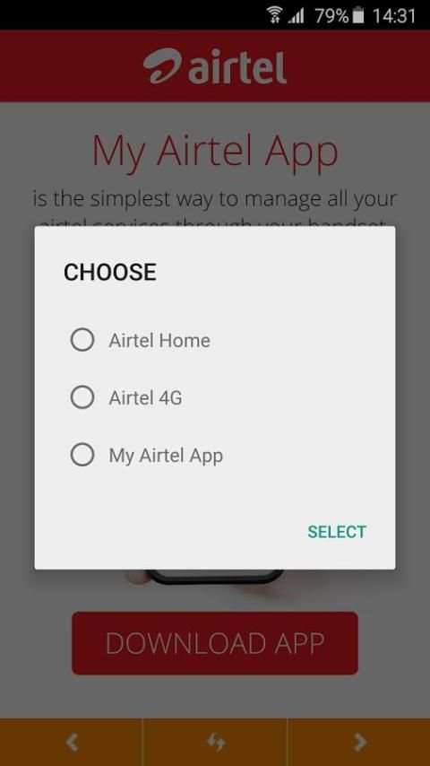 My Airtel 5 تصوير الشاشة