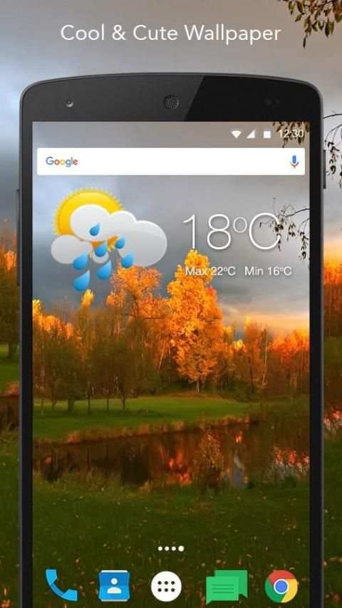 Live Weather Wallpaper скриншот 4
