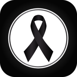 Black Ribbon Black Profile आइकन