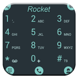 Theme x RocketDial Droid L أيقونة