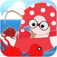 fishing Saltwater&amp;Red mushroom icon