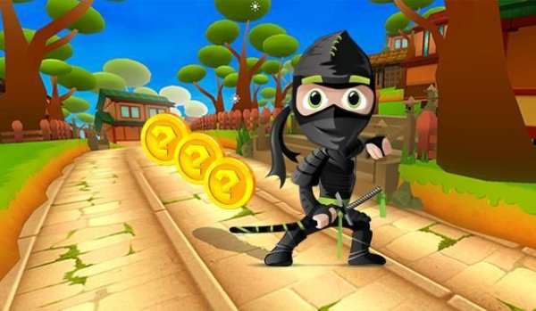 Subway Ninja Temple Run screenshot 1