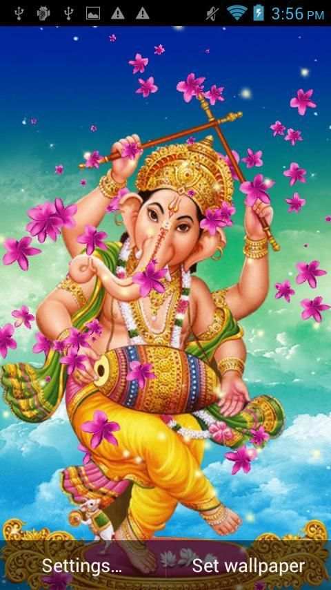 Ganesh Live Wallpaper स्क्रीनशॉट 1