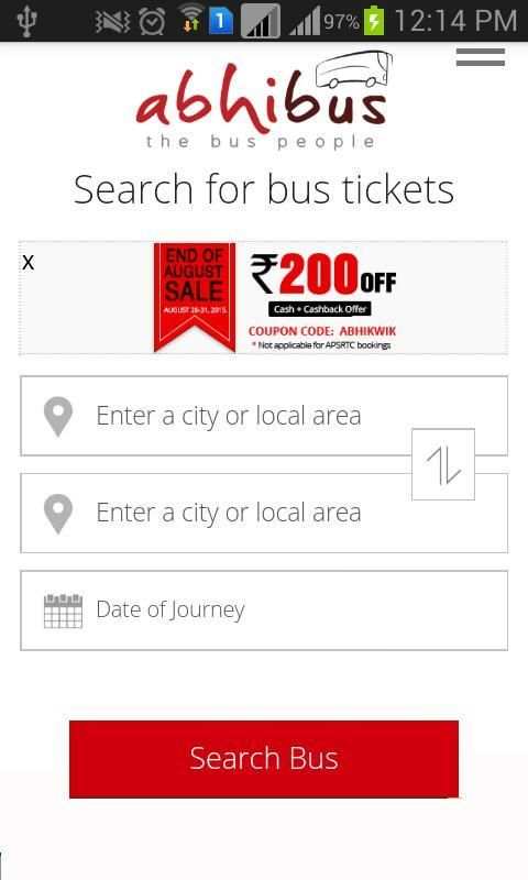 Bus Ticket Booking Online 3 تصوير الشاشة