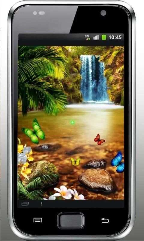 Jungle Waterfall livewallpaper screenshot 3
