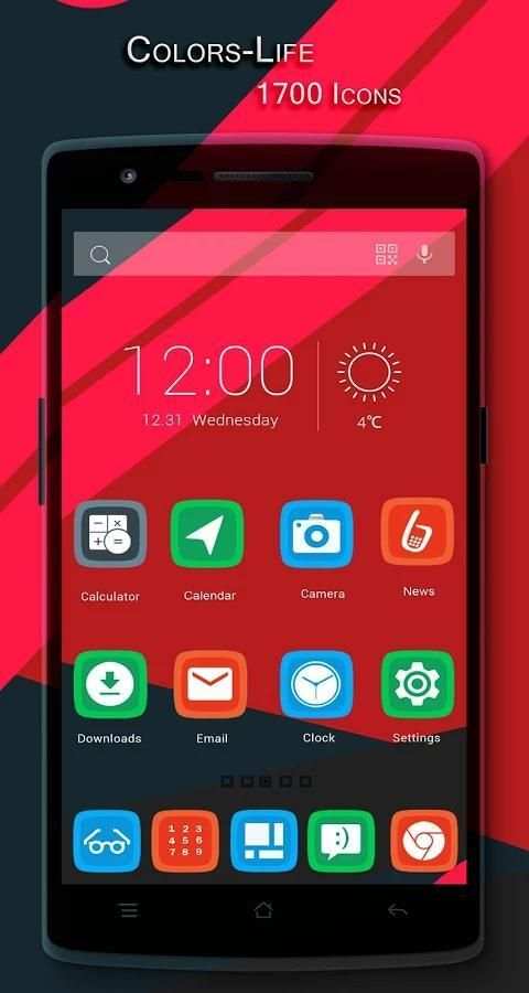 Colors Life Icon Pack | Theme 5 تصوير الشاشة
