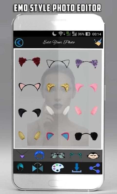 Emo Style Photo Editor скриншот 2