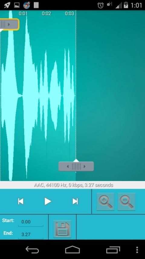 Ringtone / MP3 Maker & Cutter скриншот 2