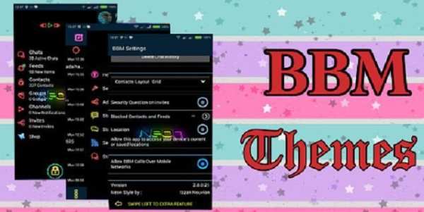 BBM THEME 3 تصوير الشاشة
