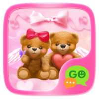 FREE-GOSMS LOVELY TEDDY THEME on 9Apps