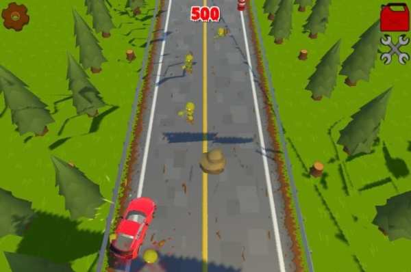 Zombie Racing 2017 скриншот 2