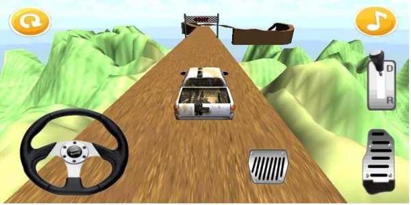Mobil Gunung 3D Baru screenshot 1