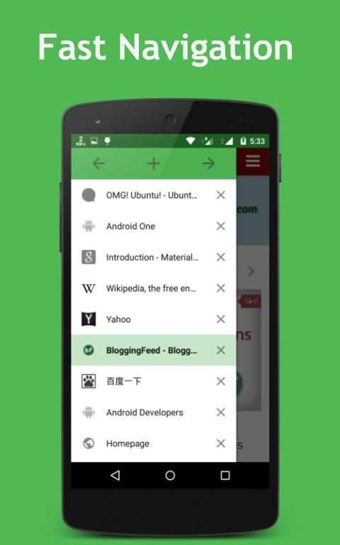 OMG Browser for Android screenshot 6