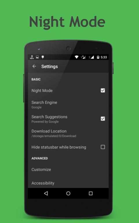OMG Browser for Android screenshot 5