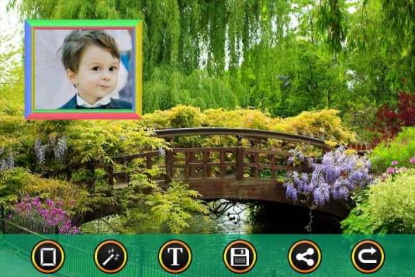 Garden Photo Frame 1 تصوير الشاشة