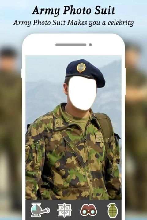 Commando Photo Suit screenshot 4