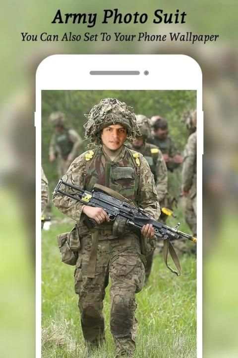 Commando Photo Suit screenshot 3
